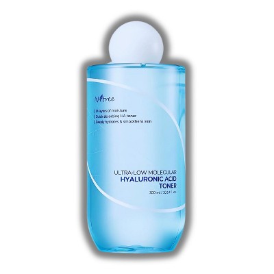 IsnTree Ultra-Low Molecular Hyaluronic Acid Toner (10.14 oz) - Lightweight, Fast-Absorbing Deep Hydration & Revitalized Complexion.