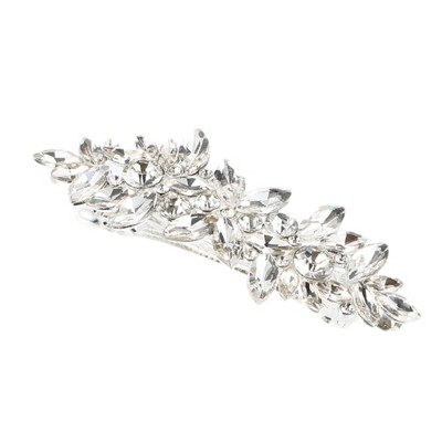 Unique Bargains Women's Rhinestone Hair Barrettes 1 Pc