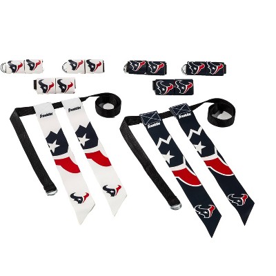 NFL Franklin Sports Houston Texans Youth Flag Football Set