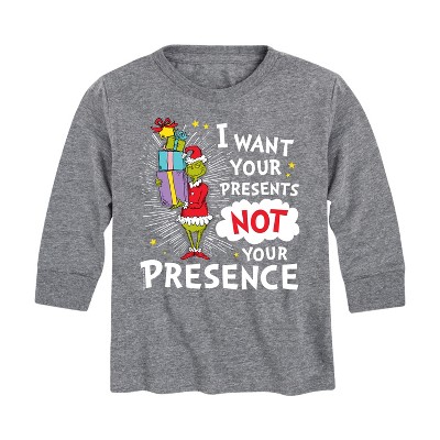Boys' - Dr. Seuss -  Long Sleeve Graphic T-Shirt