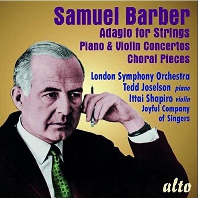 Tedd Joselson & London Symphony Orch. - Barber: Adagio For Strings - Piano & Violin (CD)