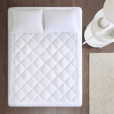 INFURNIC Mattresses Deep Pocket Waterproof Mattress Pad with Moisture-Wicking Features, Classic Quilting for Healthier Sleep, White, 75"*39"*0.8"