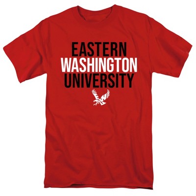 Men's Eastern Washington University Official Stacked T-Shirt