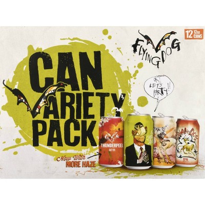 Flying Dog Beer Variety Pack - 12pk/12 fl oz Cans