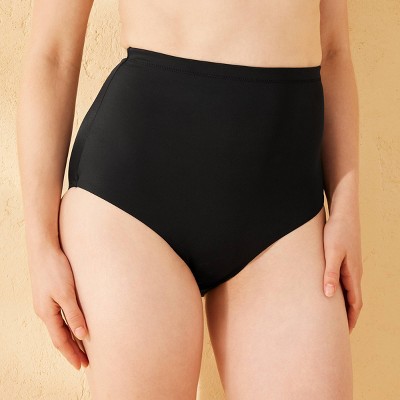 Women's Extra High Waist Full Coverage Tummy Control Bikini Bottom - Shade & Shore™