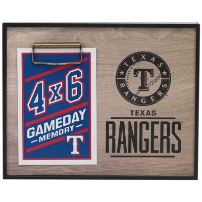MLB Texas Rangers Baseball Photo Frame 4"x6"