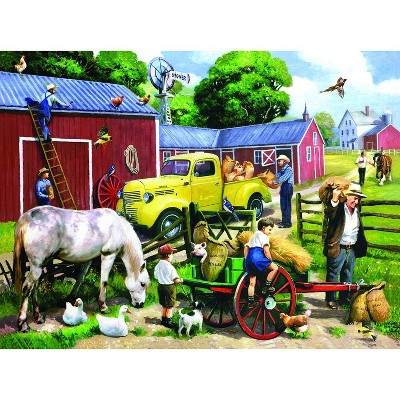 Sunsout Summer Farm Days 1000 pc Jigsaw Puzzle 13703