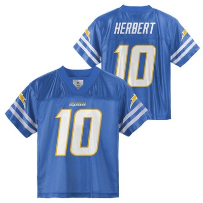 NFL Los Angeles Chargers Justin Herbert Toddler Boys' Short Sleeve Jersey