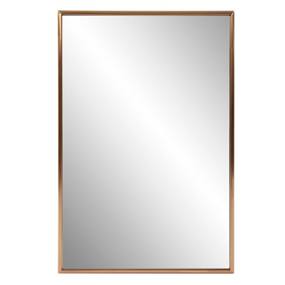 Howard Elliott Yorkville Decorative Stainless Steel Framed Wall Mirror