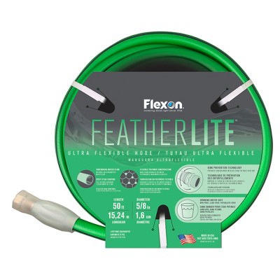 Flexon Featherlite 5/8" Ultra Flexible Drinking Water Safe Garden Hoses