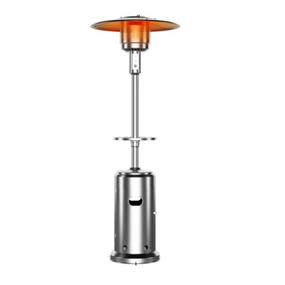 Patio Heater, Propane Stainless Steel Patio Heater With Wheels, Outdoor Propane Heaters for Backyard,Garden,Patio,Porch and Pool