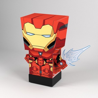 Pulp Heroes Snap Bots Pull-Back - Marvel - Iron Man