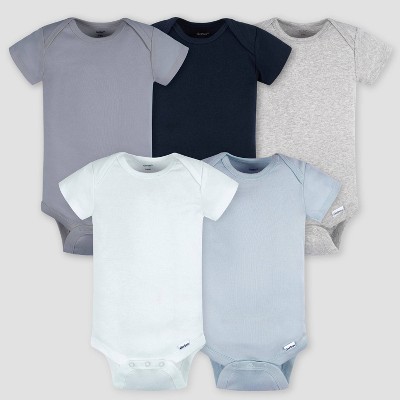 Gerber Baby 5pk Short Sleeve Onesie