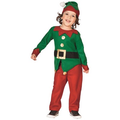 Northlight Elf Boy's Costume With a Christmas Santa Hat - 4-6 Years