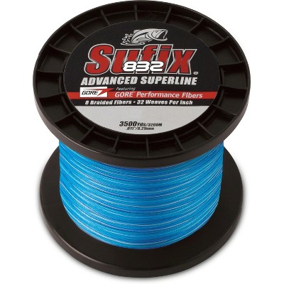 Sufix 832 Advanced Superline Braid Coastal Camo Fishing Line - 3500 Yds