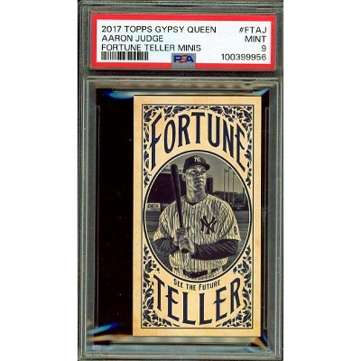 Aaron Judge Rookie Card 2017 Topps Gypsy Queen Fortune Teller Minis #Ftaj PSA 9