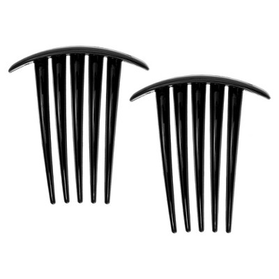 Unique Bargains Small Side Combs Teeth Hair Combs Hair Clip Comb 2 Pcs