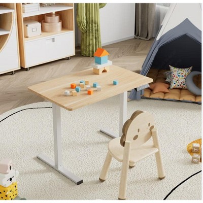 Electric Standing Desk Whole Piece Adjustable Height Desk Home Office Computer Workstation Sit Stand up Desk