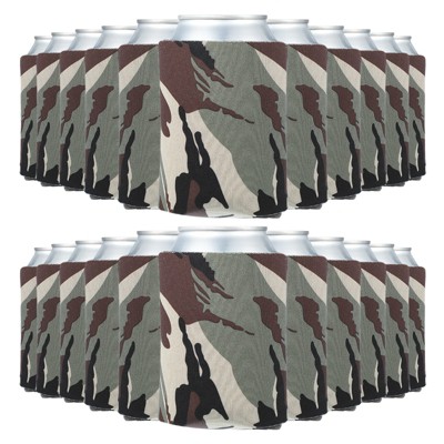 Unique Bargains Insulated Foam Collapsible Durable Reusable Cold Beverage Koozies 10.5 oz Bulk
