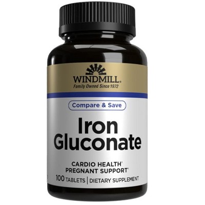 Windmill Fe Gluconate Iron Tablets 239mg -100 Ct