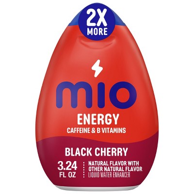 MiO Energy Black Cherry Liquid Water Enhancer - 3.24 fl oz Bottle