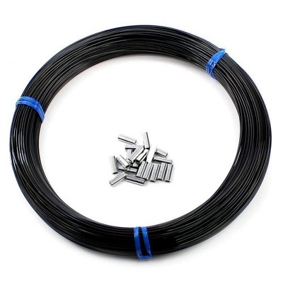 Diamond Fishing Products Diamond Outrigger Kit 400# 50yards or 100yards 100 Yards, Black