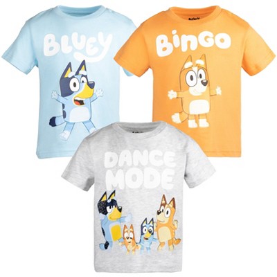 Bluey 3 Pack T-Shirts Toddler