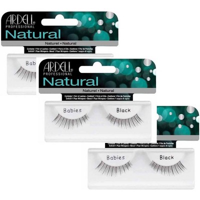 Ardell Professional Natural - Babies Black #65031 - (Pack of 3)