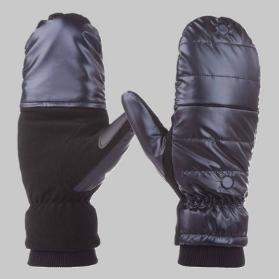 Isotoner Sleekheat Mittens - Black