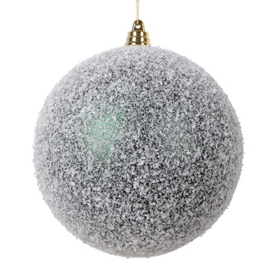 Vickerman 4.75" Matte Snow Covered Ornament
