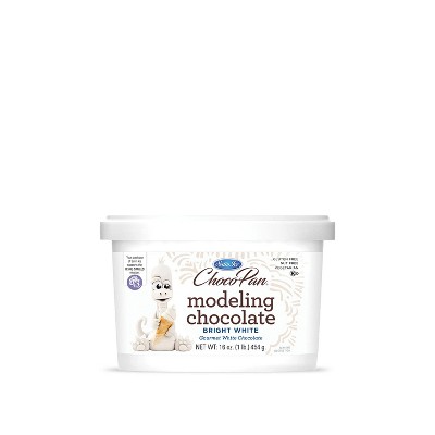 Satin Ice ChocoPan Bright White Modeling Chocolate