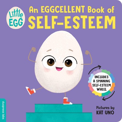 Little Egg: An Eggcellent Book of Self-Esteem - (Little Egg Books) by  Duopress Labs (Board Book)