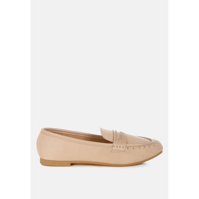 Lumina Penny Strap Studded Loafers Women