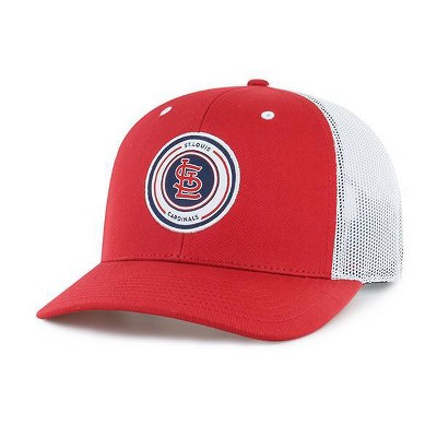 MLB St. Louis Cardinals Orbit Hat: Adjustable Snapback, Team Logo, Mesh Fabric