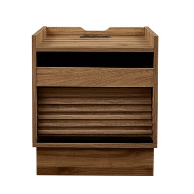 Cesicia Mid Century Modern Nightstand with 2 Drawers, Bedside Tables for Bedroom or Living Room