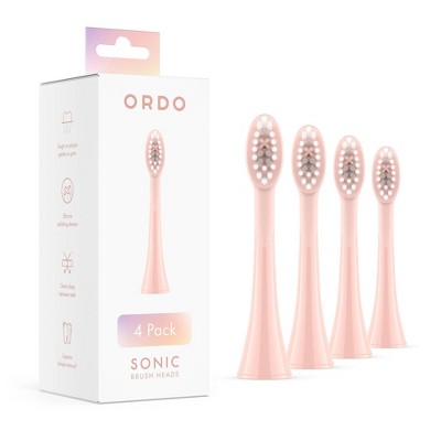 Ordo Sonic Brush Heads Rose Gold Petal - 4pk