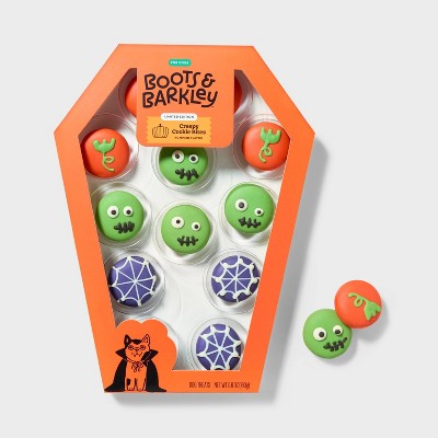 Halloween Pumpkin Flavor Spooky Mini Biscuits Dog Treats - Boots & Barkley™ - 5.6oz/12ct