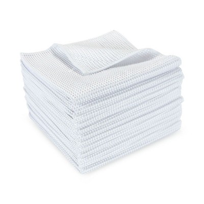Arkwright Smart Choice Waffle Weave Cleaning Cloths (12 Pack), 16x16 in.