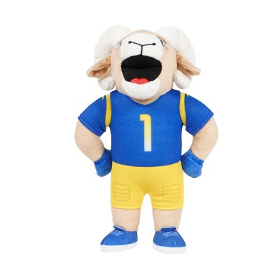NFL Los Angeles Rams Stuffed Mascot: Polyester Animal Figure, 13.5" Height