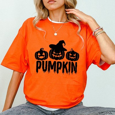 Simply Sage Market Pumpkin Trio Short Sleeve Tee
