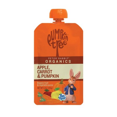 Peter Rabbit Organics Apple Carrot & Pumpkin Baby Food Pouch - 4.4oz