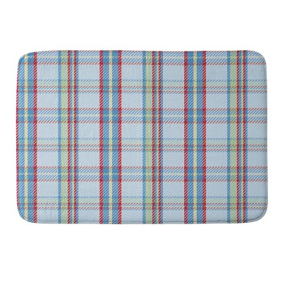 Deny Designs Camilla Foss Folktale Plaid Memory Foam Bath Mat