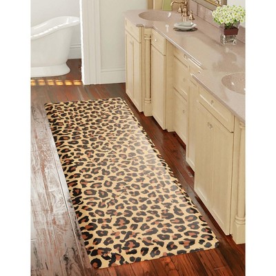 Unique Loom Comfort Mat Collection - Cheetah