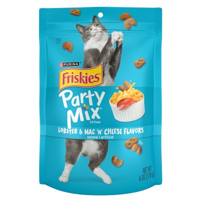 Friskies All Ages Crunchy Cat Treats with Cheese & Lobster Flavor - 6oz