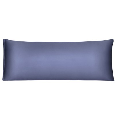 PiccoCasa Zippered Closure Silky Satin Body Long Pillowcase