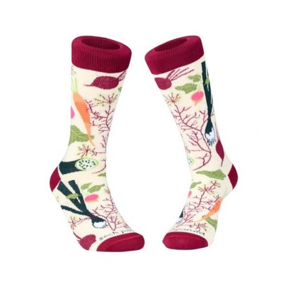 Fall Vegetable and Fruit Socks (Women's Sizes, Adult Medium) - from the Sock Panda