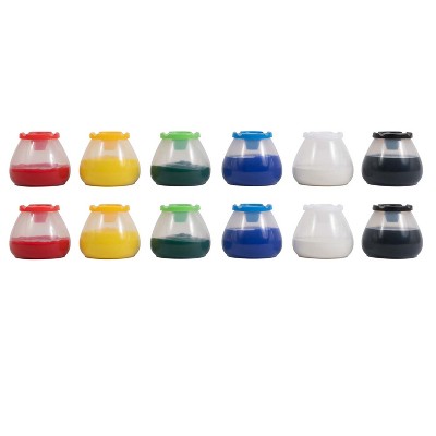 Ready 2 Learn No Spill No Tip Paint Pots, 6 Per Set, 2 Sets