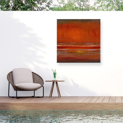 "Red Horizon" Outdoor Canvas