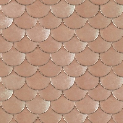 Tempaper Genevieve Gorder Brass Belly Peel and Stick Wallpaper