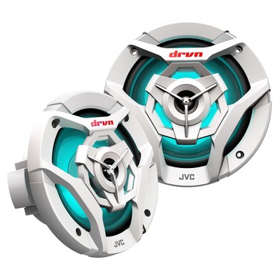 JVC CS-DR621MWL 6.5" Coaxial Speakers RGB LED IPX5 260W